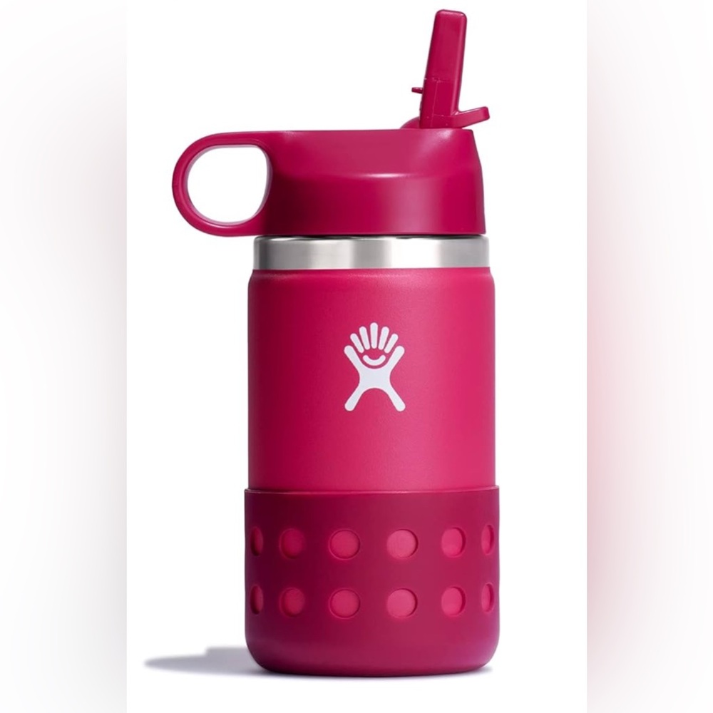 NEW Hydro flask Kids 12 oz. Water Bottle in Peony